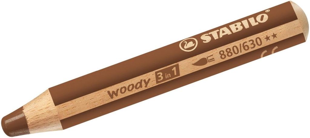 STABILO woody 3 in 1, Braun, 1 Stück(e) Produktbild 