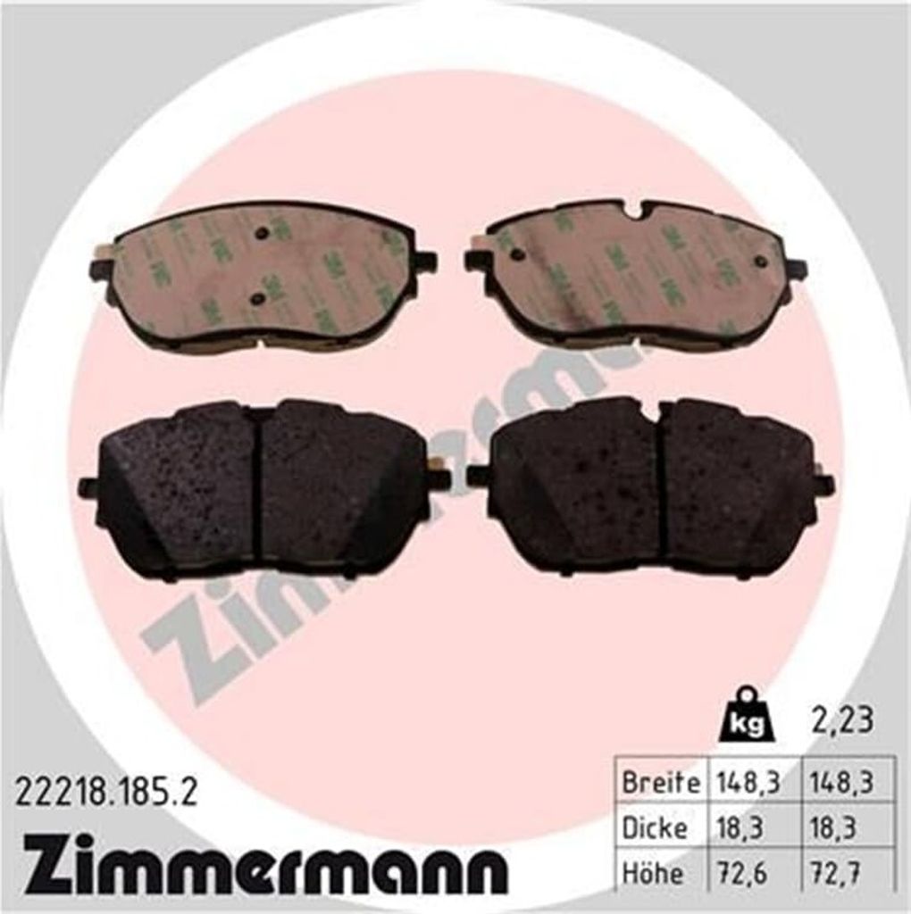 Zimmermann Bremsbeläge für Peugeot 308 508