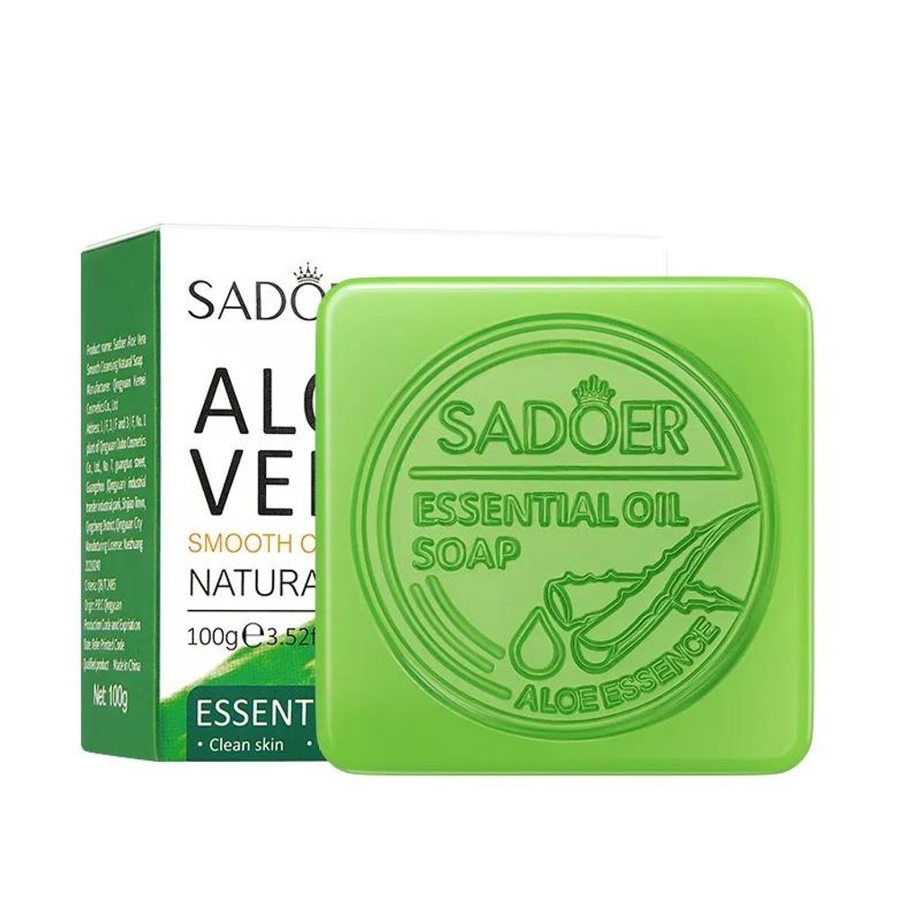 Aloe Vera Seife Natürlich 100g Handseife Körper Haarseife Gesichtsseife Naturseife Feuchtigkeitspflege Vegan Hautpflege Duschseife