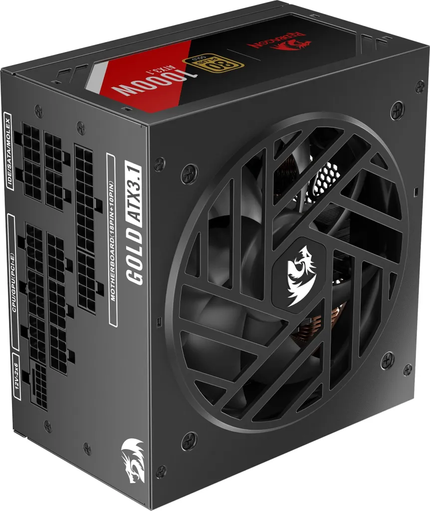 Alimentation PC 1000W Redragon Master GC-MS03 80 Plus Gold ATX - 7