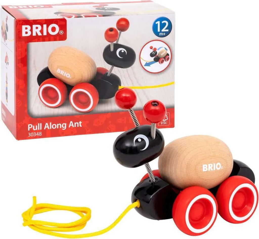 Jouet Bois Bébé Brio 30348 : Incitez votre Enfant à Marcher Seul