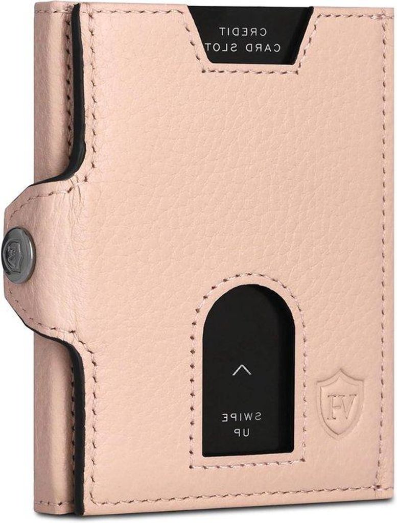 Große Geldbörse - Mini Geldbeutel - Sicher Karten aufbewahren - XXL Münzkasten - 9 x 7 x 1,8 cm