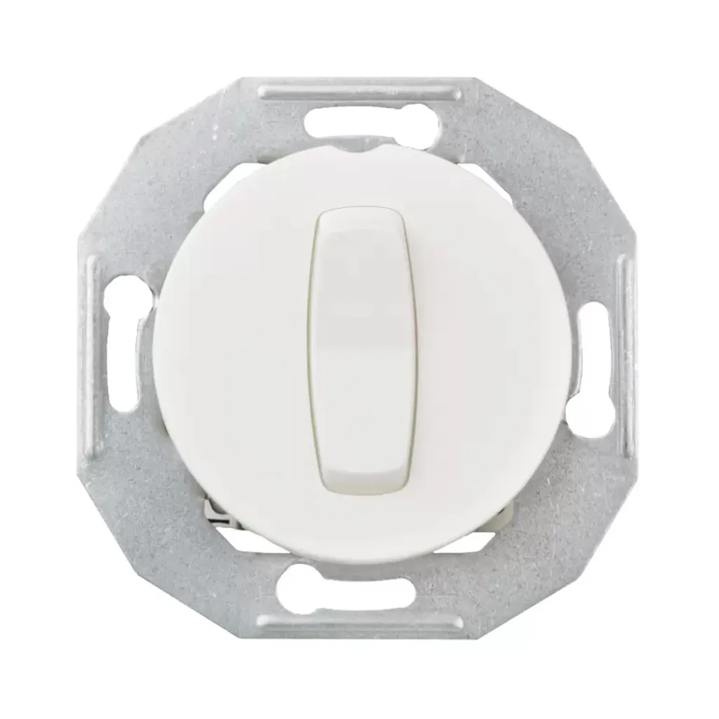 Interrupteur bipolaire Renova WDE011002 blanc 2 pôles haute résistance