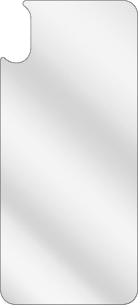 6x Schutzfolie für Apple iPhone XS Rückseite klar Displayschutzfolie Display