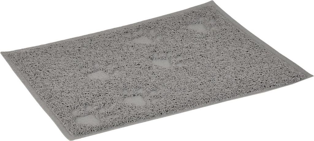 Flamingo Vorleger für Katzentoiletten Tumbi grau, Maße: 40 x 60 cm