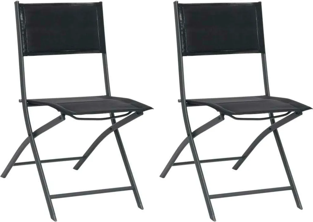Set 2 Sedie Pieghevoli Textilene Giardino: Relax e Stile Outdoor