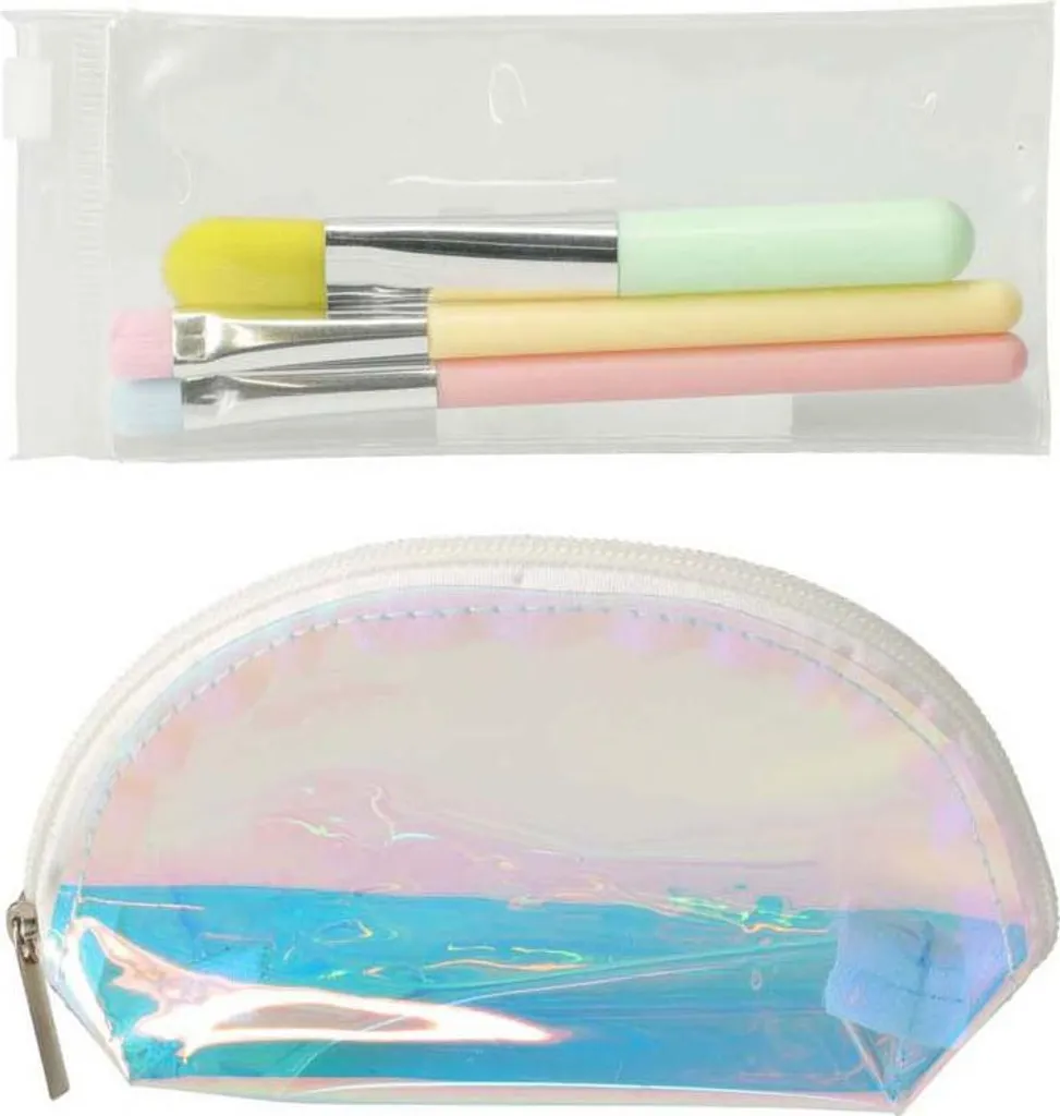 Beauty Case Viaggio 4 Pezzi: Set Organizer Trucchi Salvaspazio