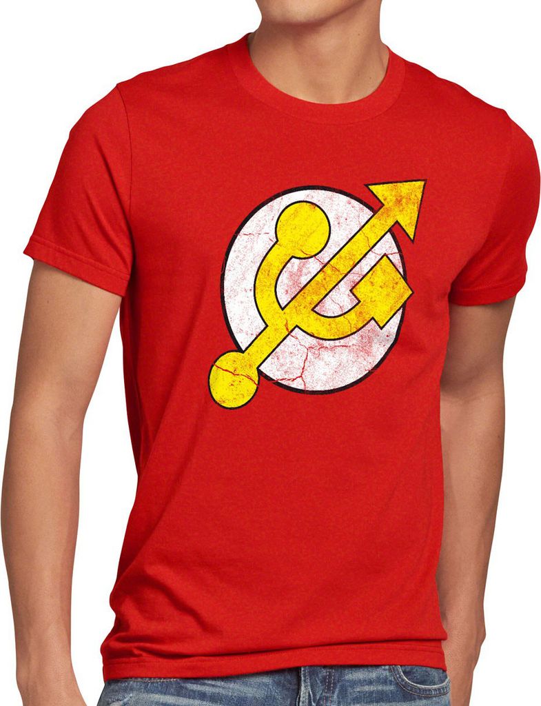 BaumwolleCloud USB Hero Herren T-Shirt