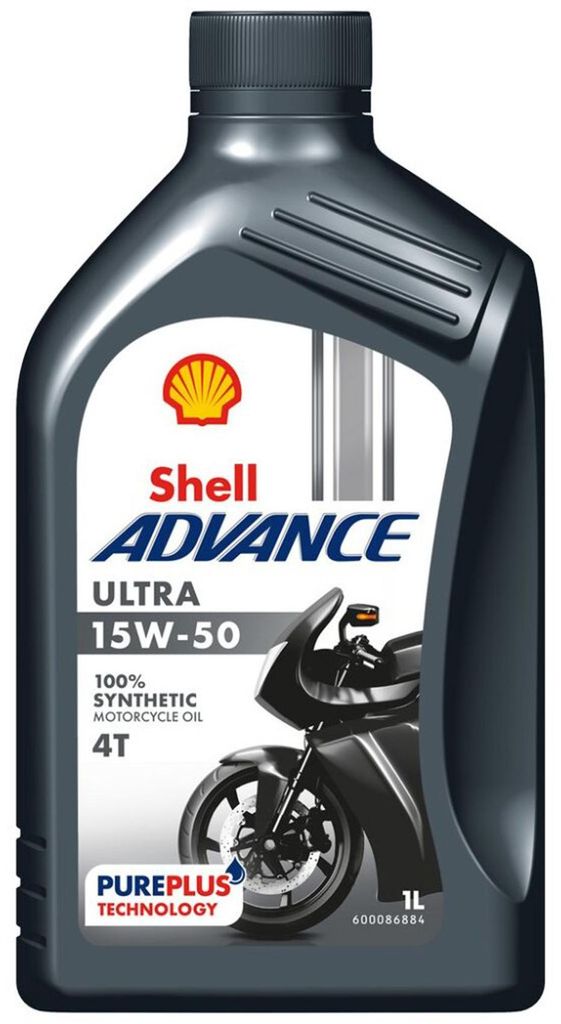 SHELL Advance 4T Ultra für 15W-50 1 Liter Motoröl Motorenöl Öl Motorradöl Motorbike
