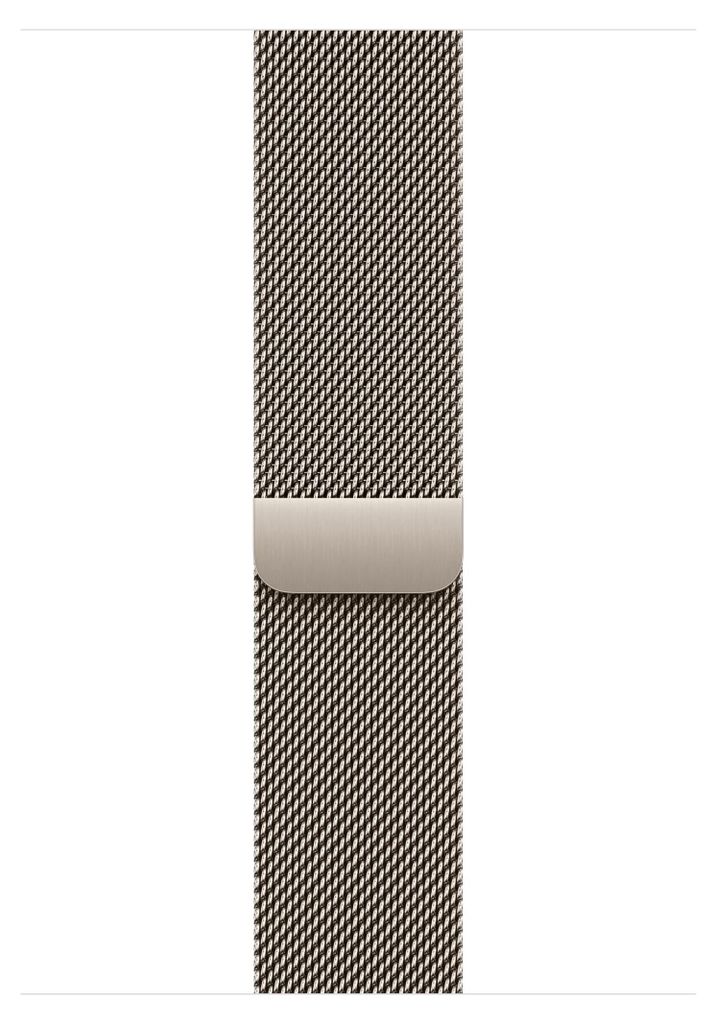 Correa de malla milanesa natural de 46 mm, talla S/M Imagen del producto 