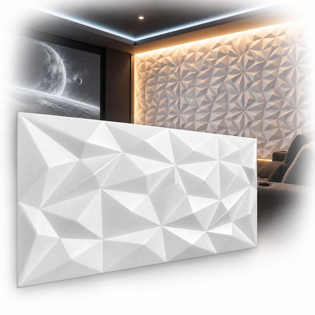 Paneles 3D, paneles de pared de poliestireno XPS (aislante Imagen del producto  Imagen generada por IA