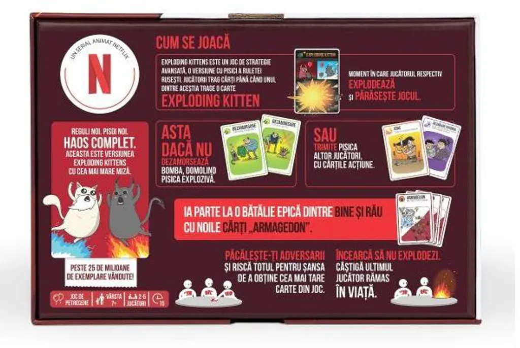 Exploding Kittens Bien contre Mal - Jeu de Cartes Chat Original et Fun - 3