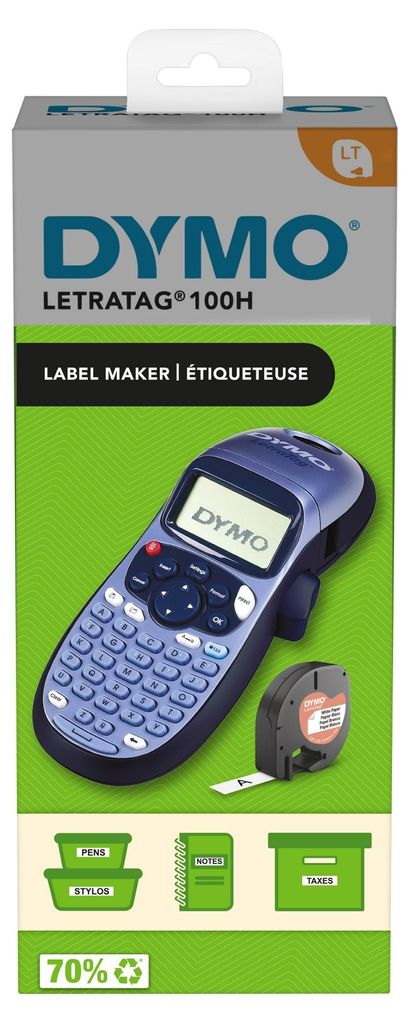 DYMO LetraTag Ręczna drukarka etykiet LT-100H | Drukarka Zdjęcie produktu 
