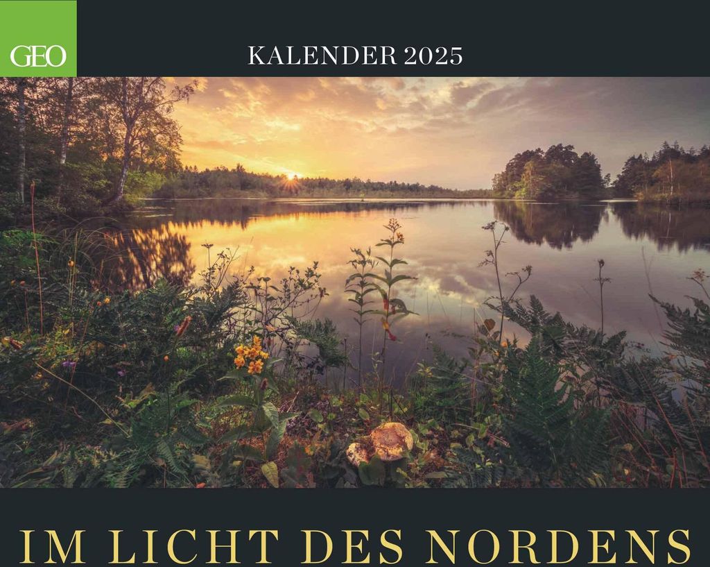 GEO Im Licht des Nordens 2025 - Wand-Kalender - Reise-Kalender - Poster-Kalender - 50x45