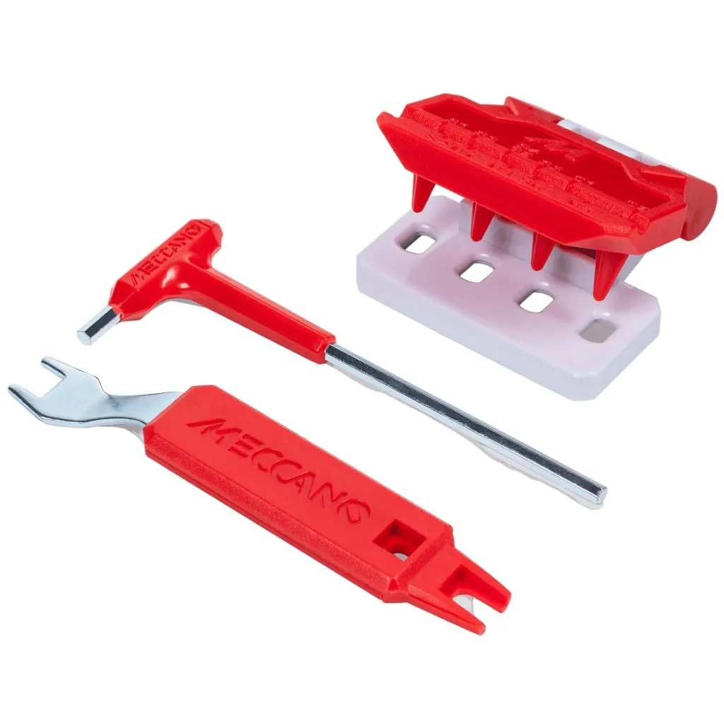 Kit de construction Meccano 3 Geared Machines avec engrenages réels - 7