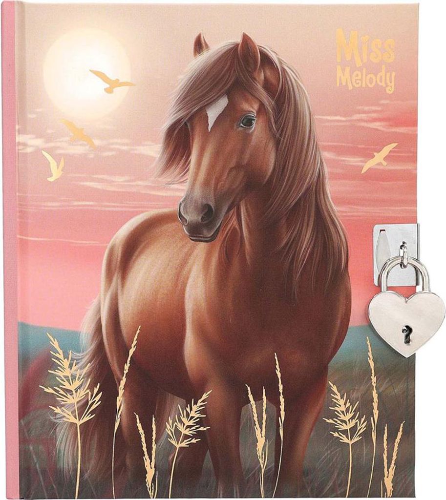 Miss Melody Tagebuch mit Stickern, Motiv 2 Image du produit 