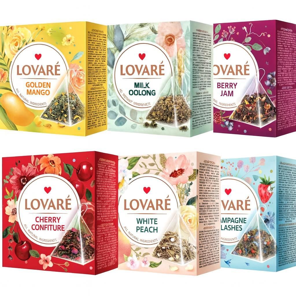 LOVARÉ – Tee Set (6 Sorten) Produktbild 