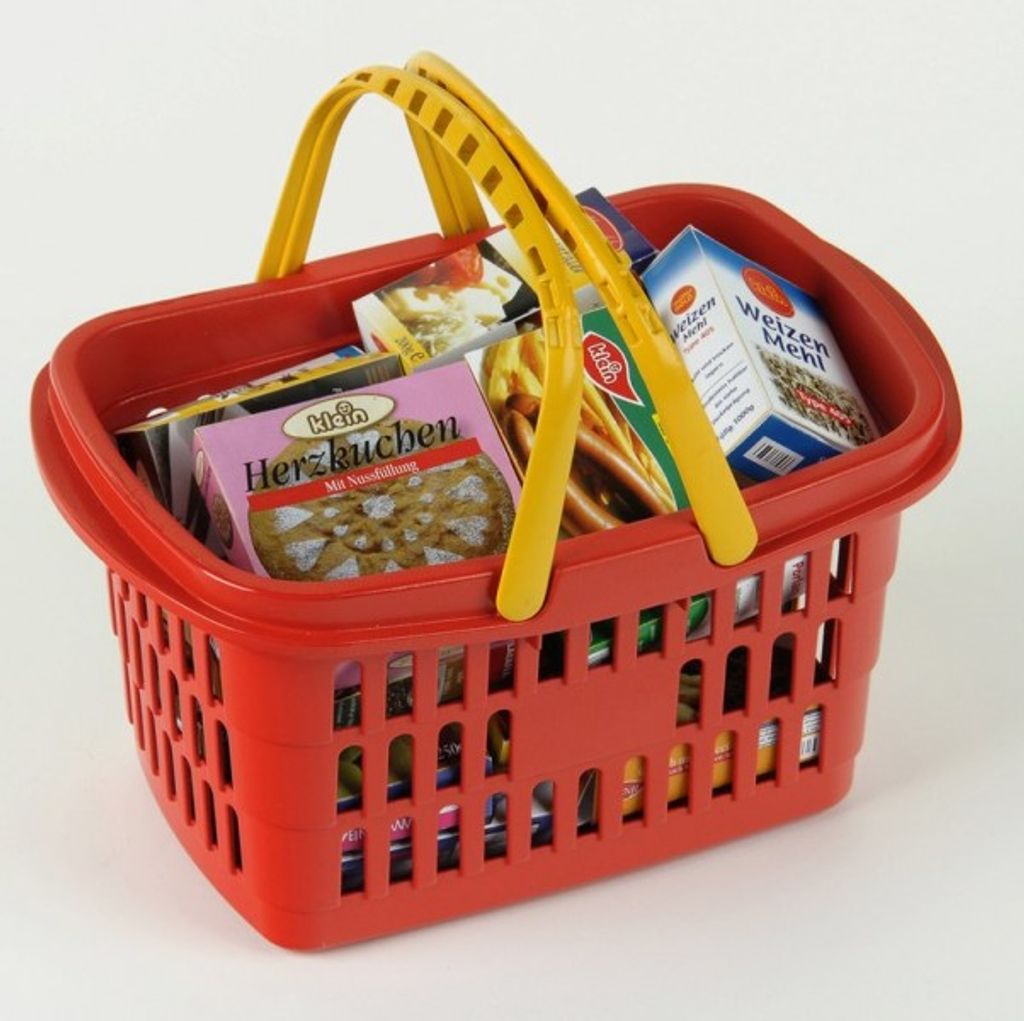 Theo Klein 9693 - Einkaufskorb (gefüllt)