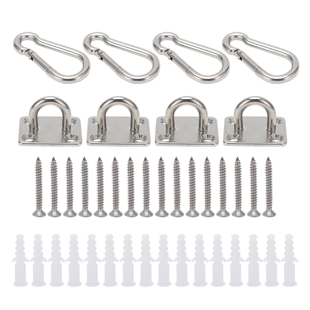 Kit Appendere Amaca e Poltrona Sospesa | Ganci Altalena Silenziosi 450kg - 3