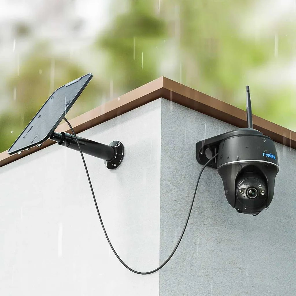 Offerta Reolink Argus PT 5MP Telecamera Batteria 360° USB-C Nero - 9