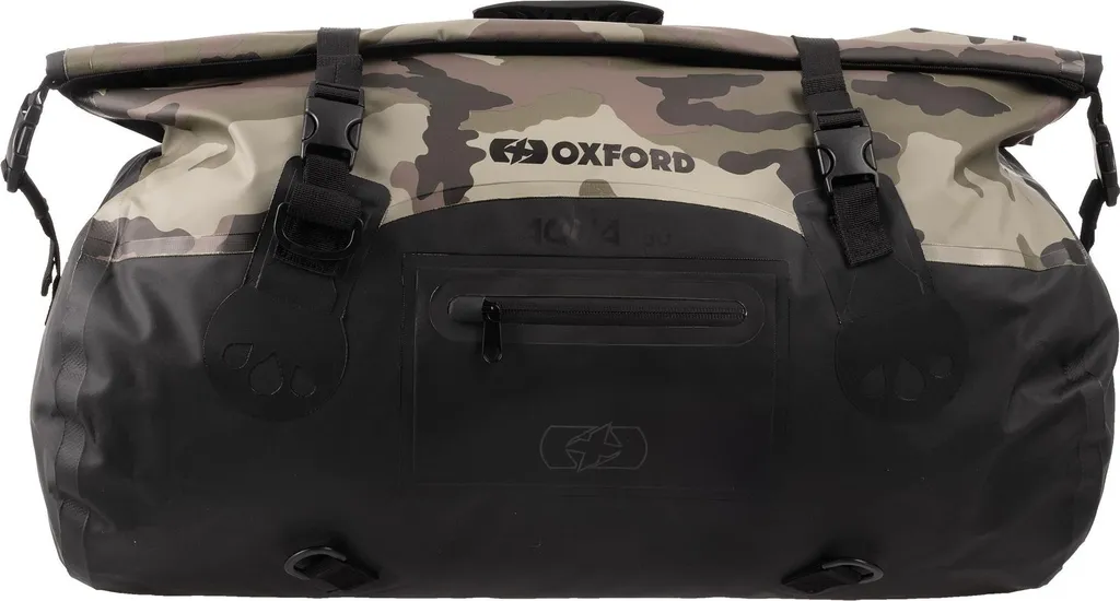 Sac de voyage moto étanche 50L Oxford Aqua T-50 idéal long trajet