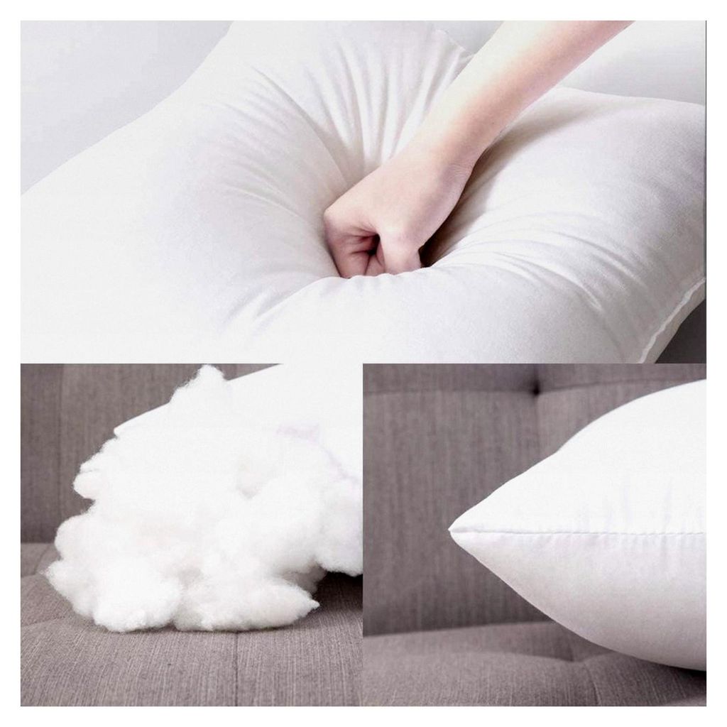 Kissen 40x60 cm, Waschbare Kissenfüllung, Sofakissen, Polster Innenkissen, Polyester Füllkissen