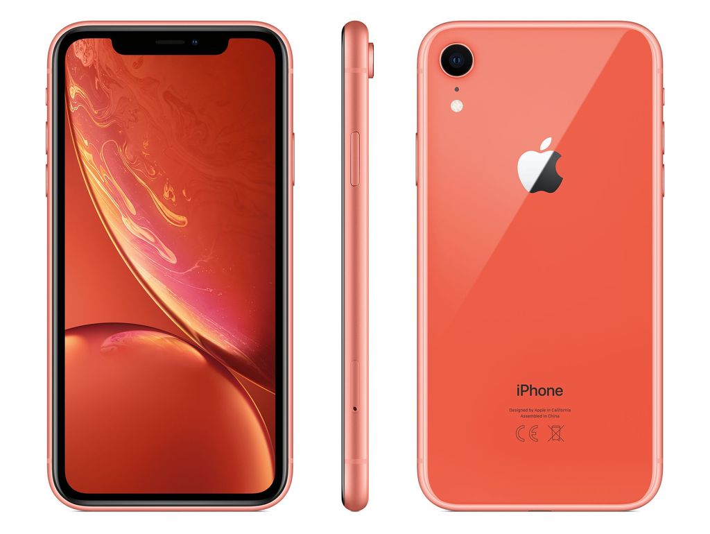 Apple iPhone XR, 64GB, Farbe: Koralle Handy