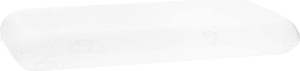 vidaXL Schlafkissen Uni Weiß 70 x 36 x 7 cm Viscoschaum