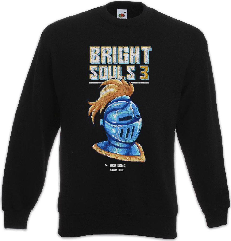 Urban Backwoods Bright Souls 3, Sweatshirt, Farbe: Schwarz, Größe: 3XL