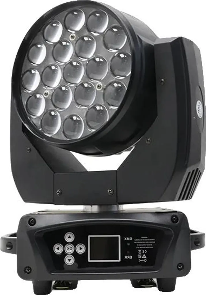 Projecteur Robotisé Lyre LED RGBW DMX Effet de Scène avec Câble EU