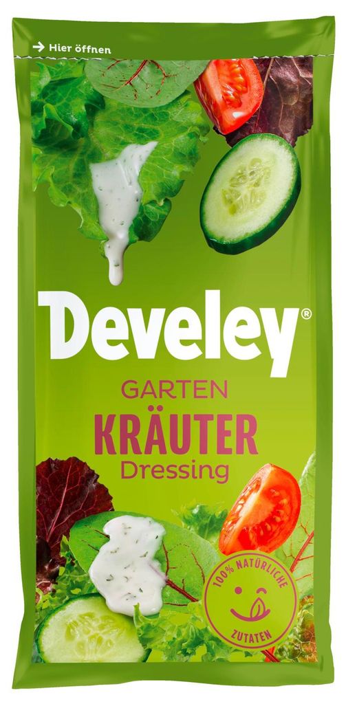 Develey Gartenkräuter Dressing - 14x 75ml Produktbild 