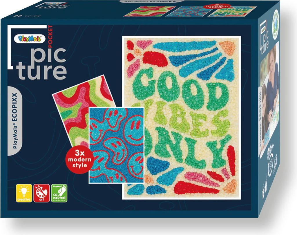 PlayMais Bastel Kreativität ECOPIXX POCKET Modern Style ab 12 Jahren 160925