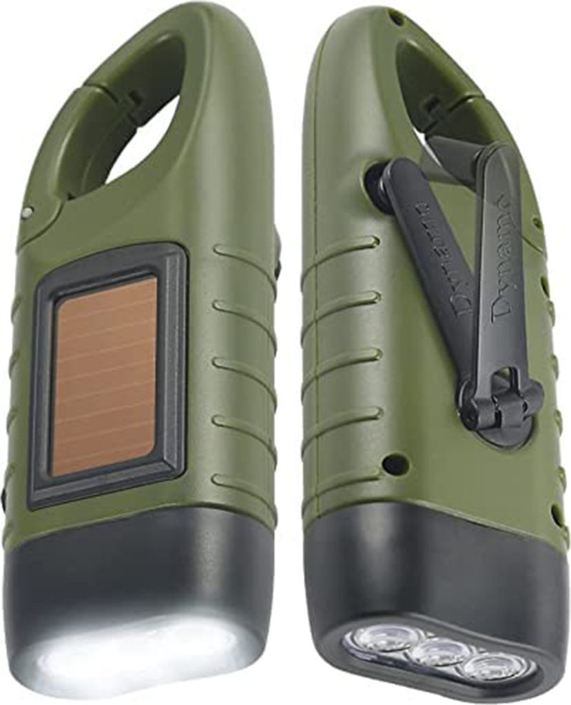 Taschenlampe, solar aufladbar