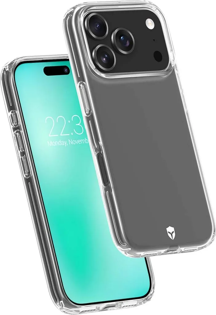 Custodia iPhone 17 Pro Force Feel Series - Trasparente Anti-Ingiallimento