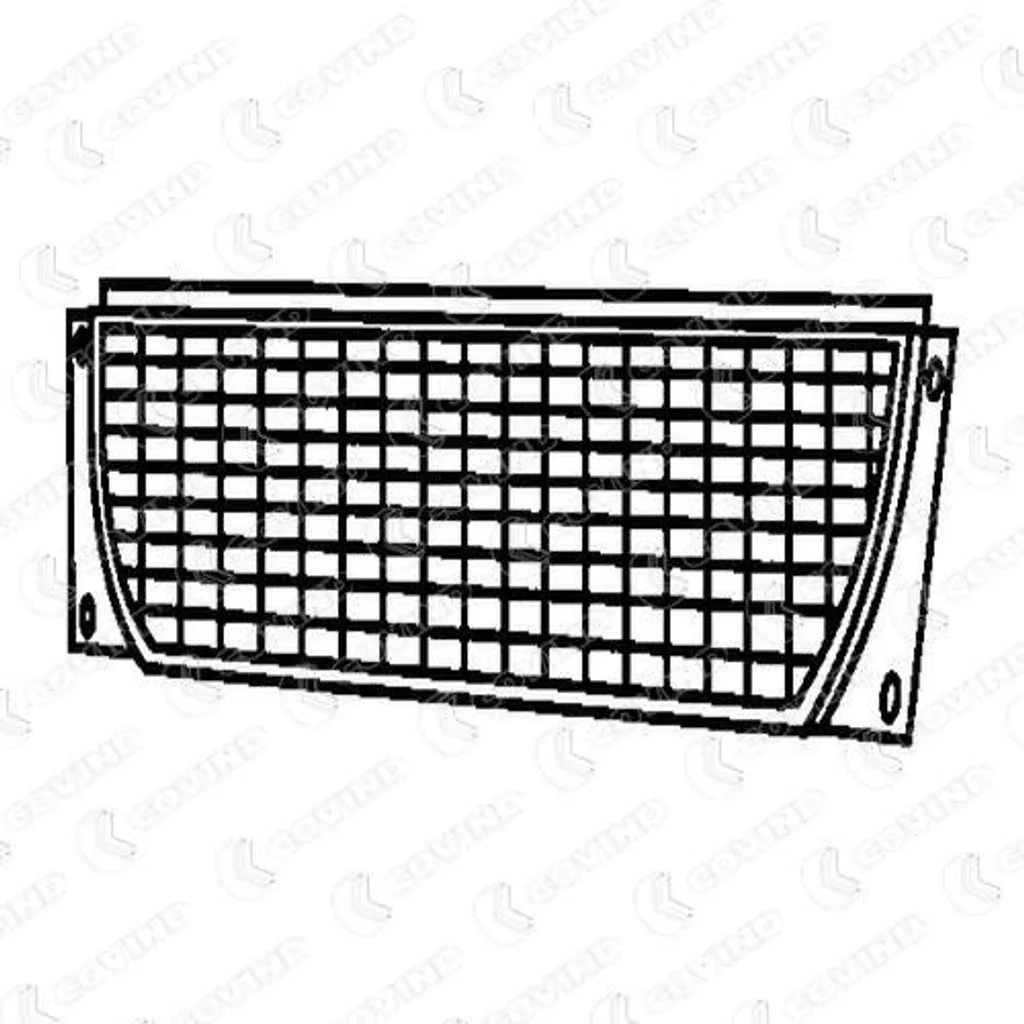 Grille de pare-chocs COVIND : aération moteur et protection carrosserie