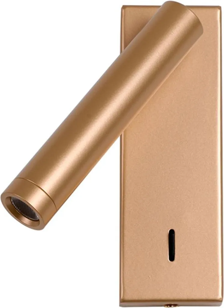 Applique CALI WL-21017-GD Italux Dorée avec Spot LED Mobile 2,5W