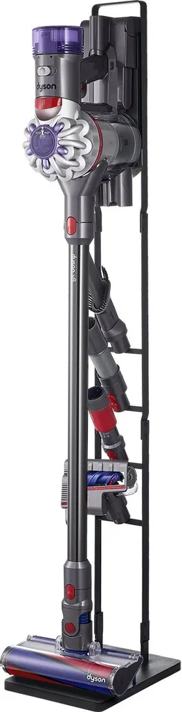 Rangement aspirateur Dyson sans perçage : support stable et 4 crochets