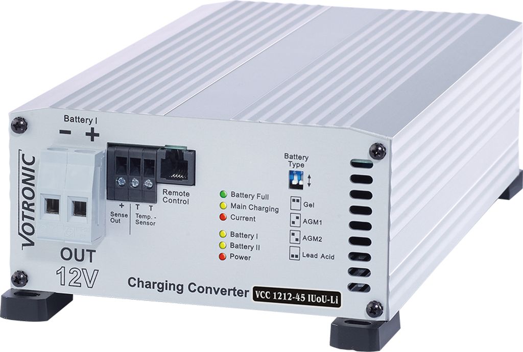 Votronic 3351 VCC 1212-45 12V zu 12V IUoU-Li Ladewandler
