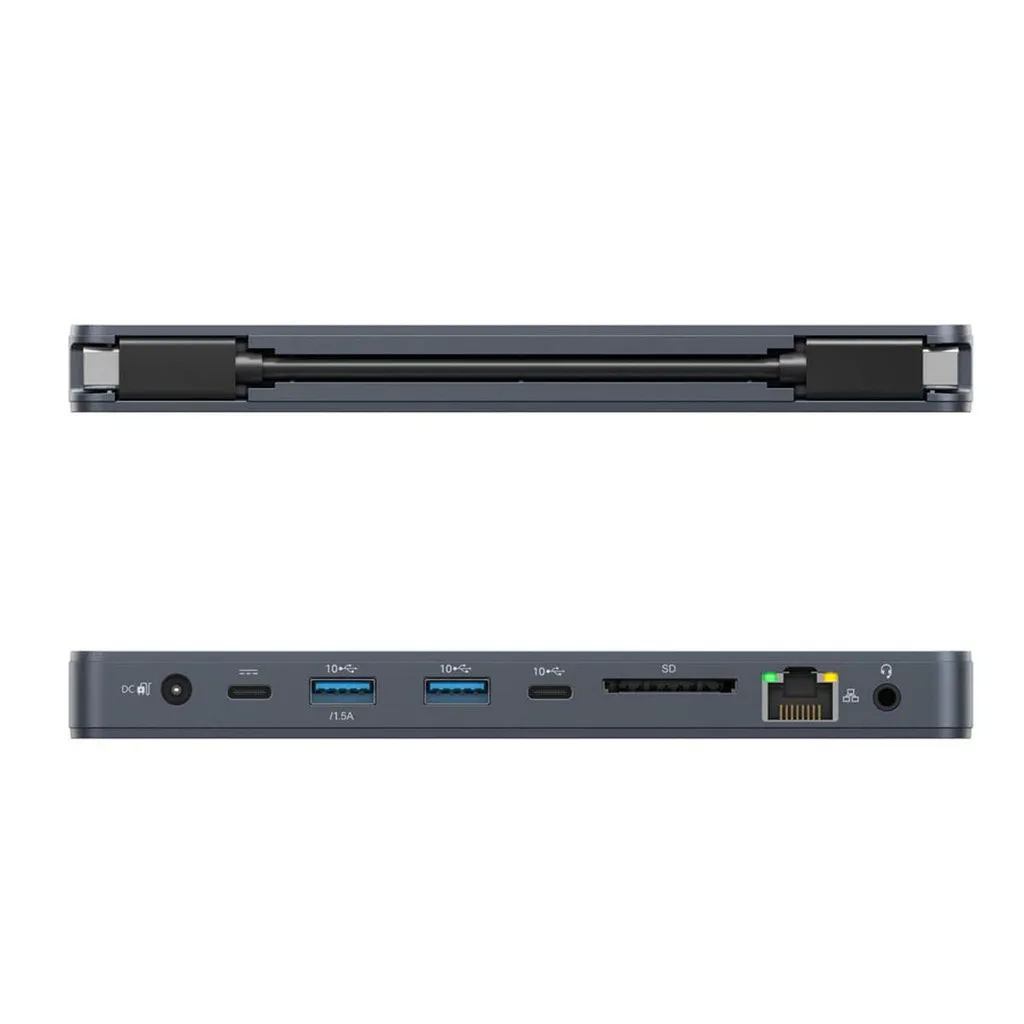 Station USB 3.2 Gen 2 HyperDrive Next Type-C Transfert 10Gbps Bleu - 2