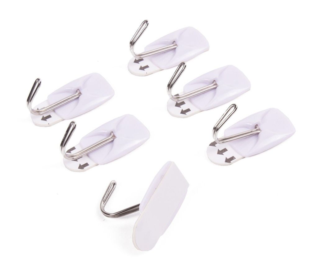 Handtuchhalter Klebehaken Selbstklebend Haken Handtuchhaken Wand ohne Bohren 6x