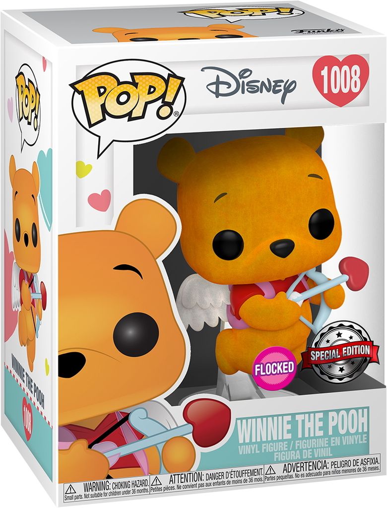 Disney - Winnie the Pooh 1008 Special Edition Flocked - Produktbild 