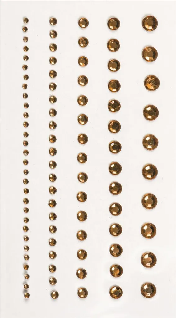 Strass autocollants or : finissez vos projets DIY sans colle ni taches