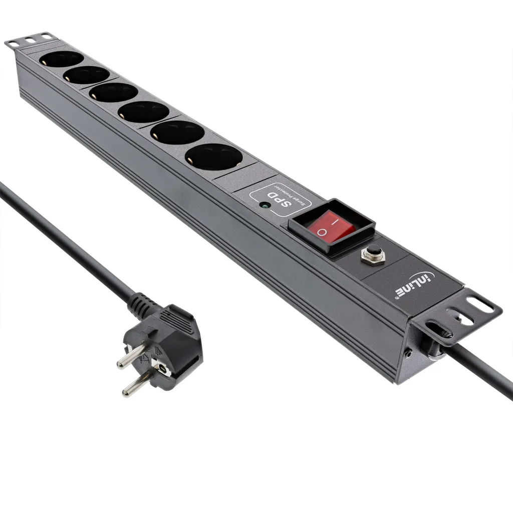 InLine 16416P Multipresa Professionale per Rack - Telaio Alluminio