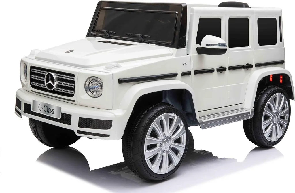 Mercedes G500 12V Enfant Sécurisée : Conduite Douce et Contrôle Parent