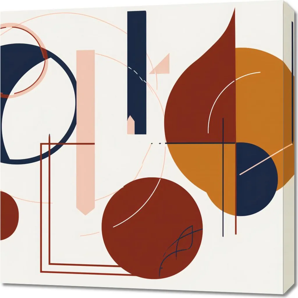 Quadro 70x70 cm Armonia Profonda