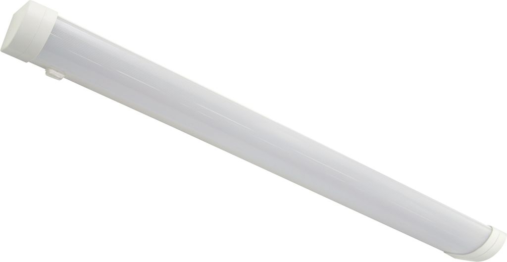 Wandlampe LED mit Schalter B: 59,8 cm IP44 Weiß länglich 4200 K neutralweißes Licht 1720 lm Modern