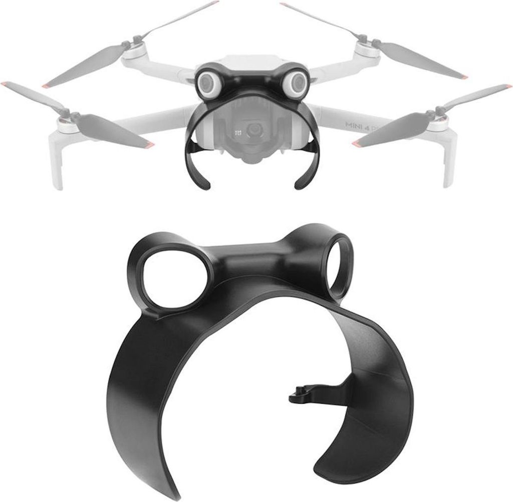 Für DJI Mini 4 Pro Lens Hood Gimbal Anti-Glare Sunshade Cover Schwarz