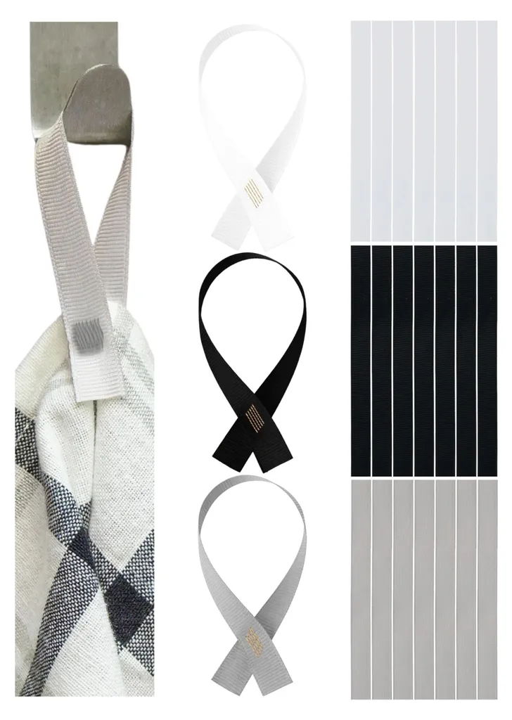 Porte-Serviettes à Coudre en Tissu Lot de 24 Pièces - Mix Couleurs 18cm