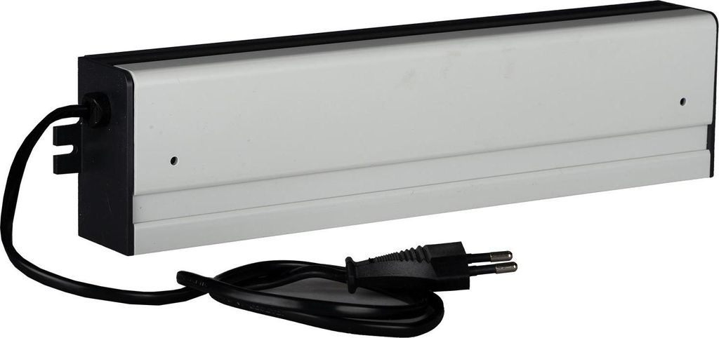 Modulanschlussleiste Alpha-Basis 230 V schwarz-grau