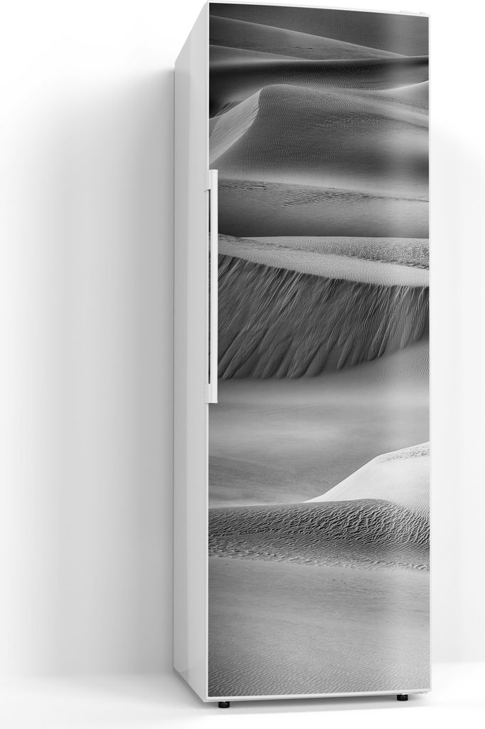 DEQORI Magnetmatte Kühlschrank beschreibbar 60x180 cm 'Dünen der Stille' Magnetfolie